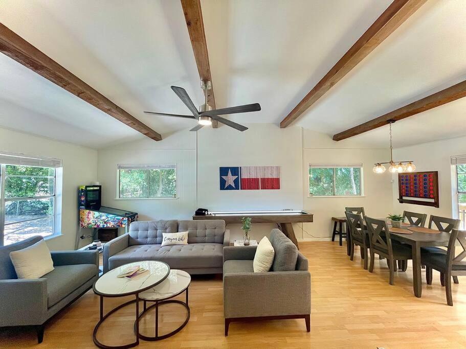 Canyon Lake River House Retreat-Location With Hot Tub Eksteriør billede